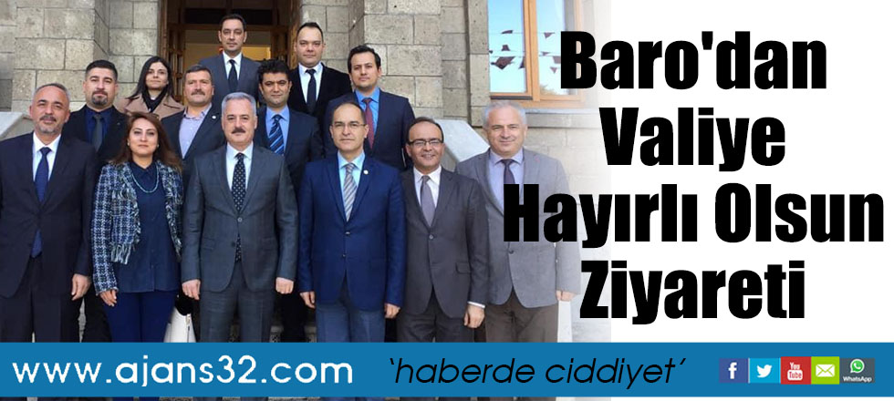 Baro'dan Valiye Hayırlı Olsun Ziyareti