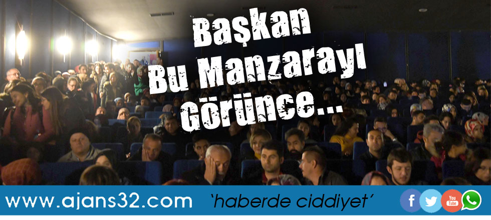 Başkan Bu Manzarayı Görünce...