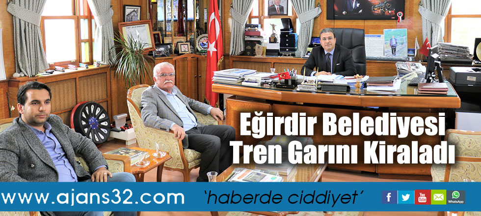 Eğirdir Belediyesi Tren Garını Kiraladı