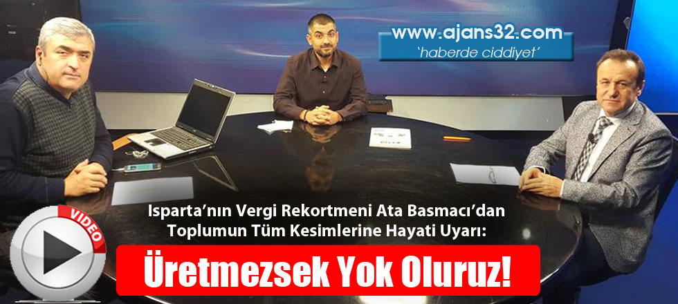 Üretmezsek Yok Oluruz!