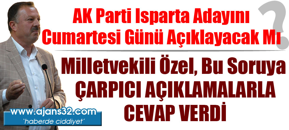 AK Parti Adayını Cumartesi Günü Açıklayacak Mı?