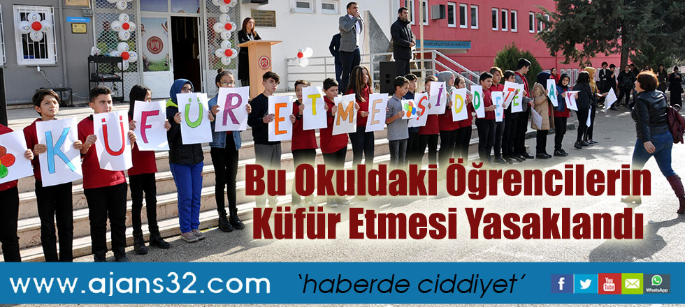 Bu Okuldaki Öğrencilerin Küfür Etmesi Yasaklandı