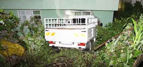 Zafer  Mahallesinde İlginç Kaza