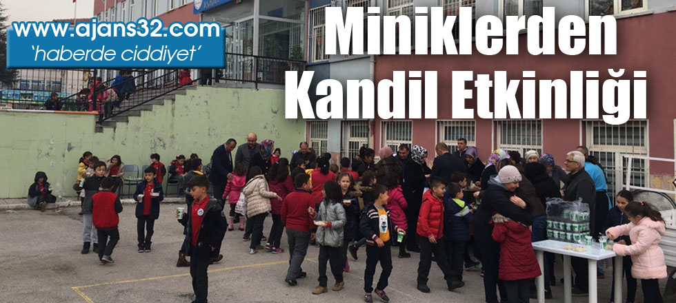 Miniklerden Kandil Etkinliği