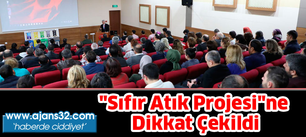 "Sıfır Atık Projesi"ne Dikkat Çekildi