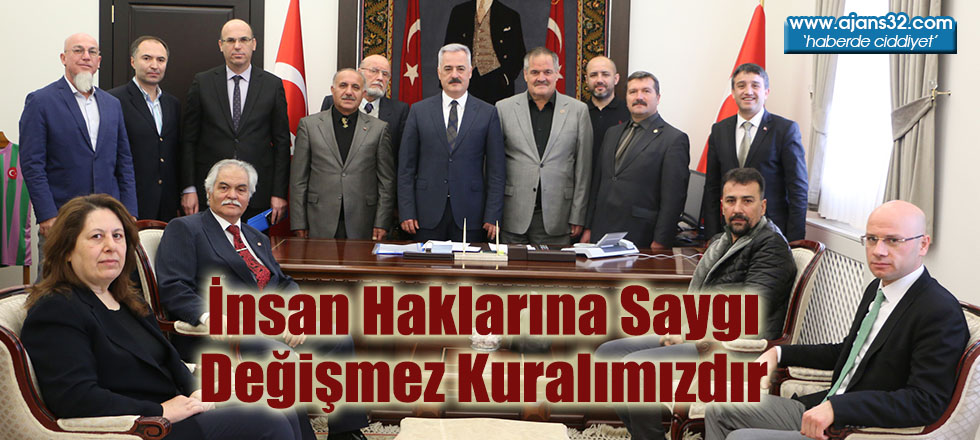 İnsan Haklarına Saygı Değişmez Kuralımızdır