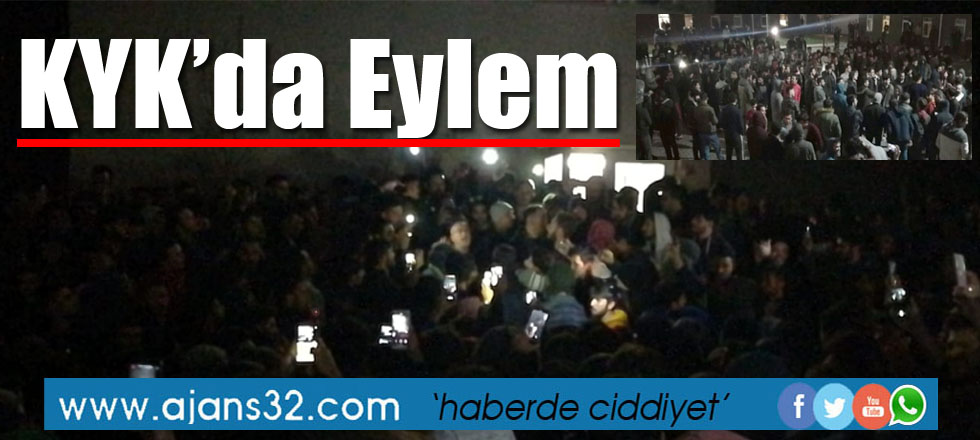 KYK'da Eylem Var!