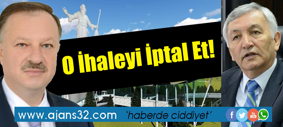 Özel'den Günaydın'a Çağrı: O İhaleyi İptal Et!