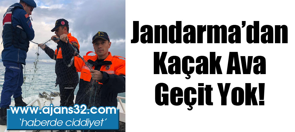 Jandarma'dan Kaçak Ava Geçit Yok!