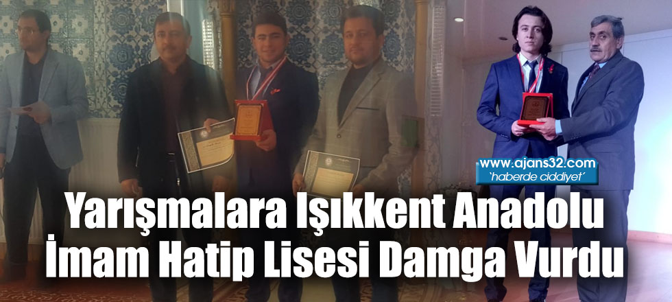 Yarışmalara Işıkkent Anadolu İmam Hatip Lisesi Damga Vurdu