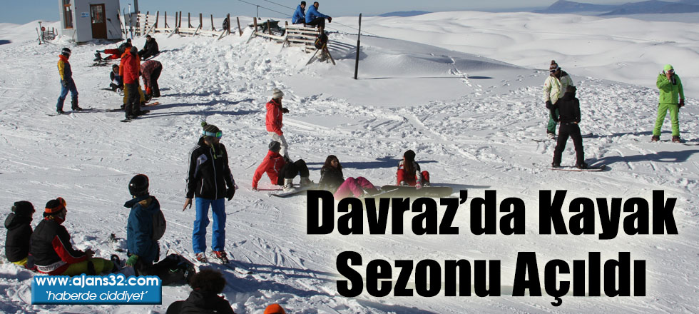 Davraz’da Kayak Sezonu Açıldı