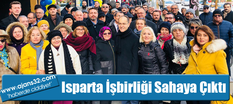 Isparta İşbirliği Sahaya Çıktı