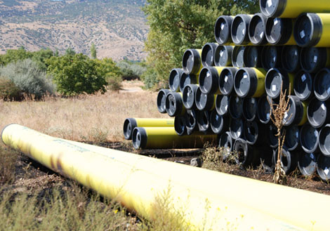 Ot Yangını Doğalgaz Borularına Sıçradı