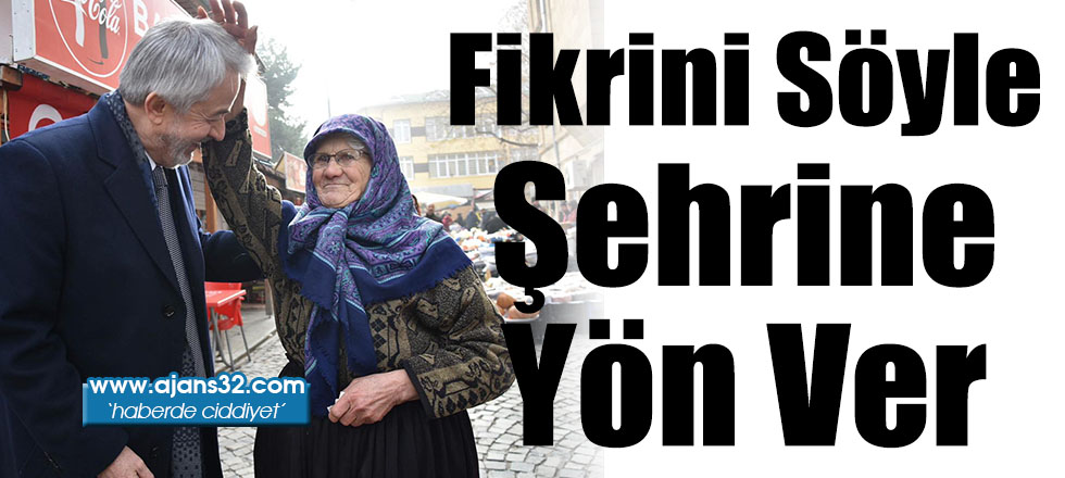 Fikrini Söyle Şehrine Yön Ver