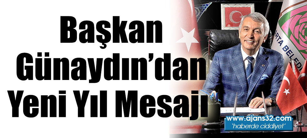 Başkan Günaydın’dan Yeni Yıl Mesajı