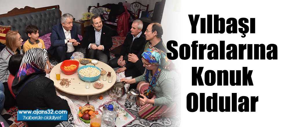 Yılbaşı Sofralarına Konuk Oldular