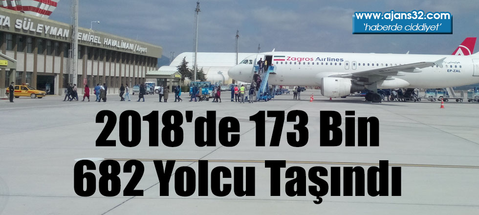 2018'de 173 Bin 682 Yolcu Taşındı