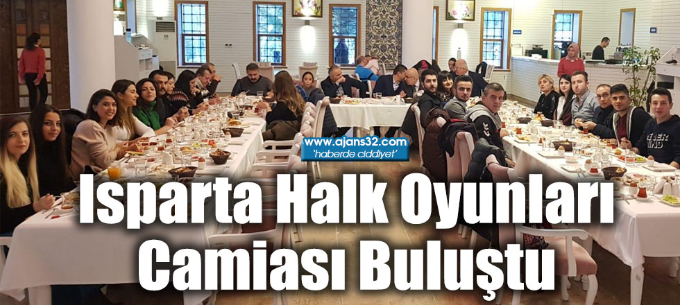 Isparta Halk Oyunları Camiası Buluştu