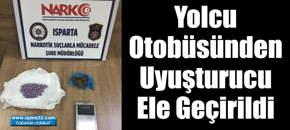 Yolcu Otobüsünden Uyuşturucu Ele Geçirildi