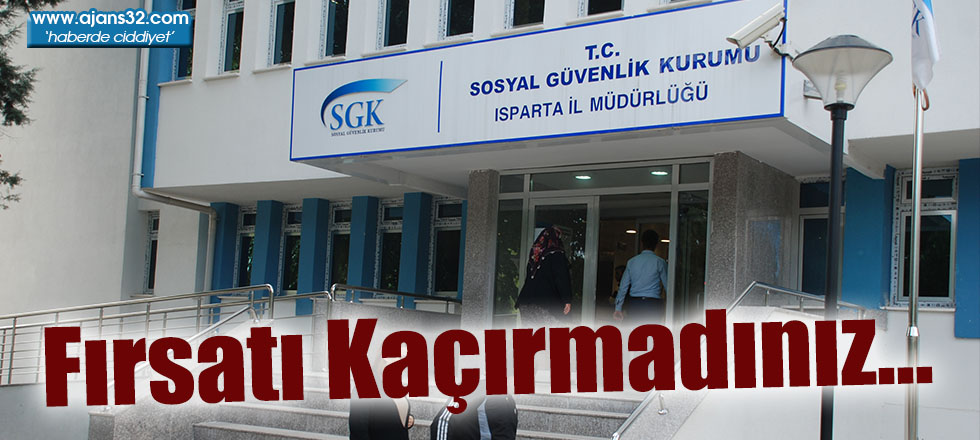 Fırsatı Kaçırmadınız…