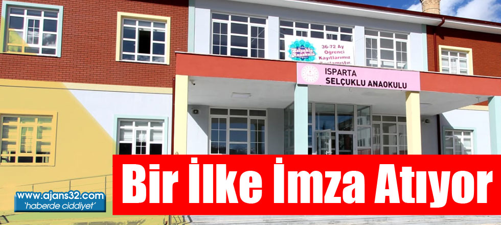 Bu Anaokulu Bir İlke İmza Atıyor