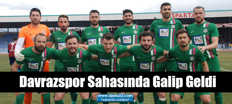 Davrazspor Sahasında Galip Geldi