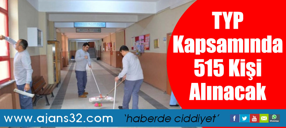 TYP Kapsamında 515 Kişi Alınacak