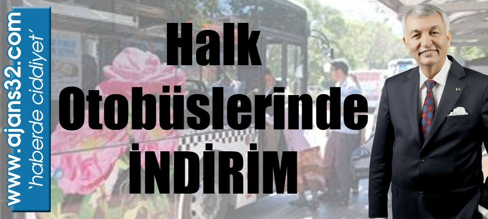 Halk Otobüslerinde İndirim