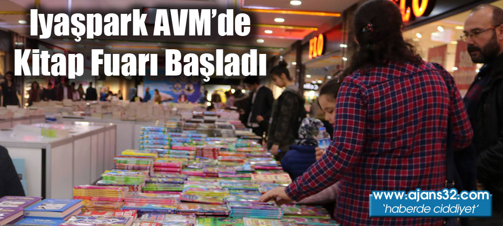 Iyaşpark AVM’de Kitap Fuarı Başladı