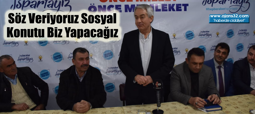 Söz Veriyoruz Sosyal Konutu Biz Yapacağız