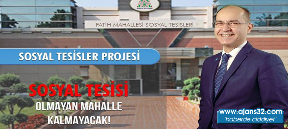 Sosyal Tesisi Olmayan Mahalle Kalmayacak