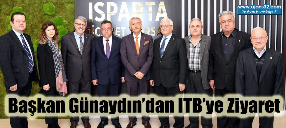 Başkan Günaydın’dan ITB’ye Ziyaret