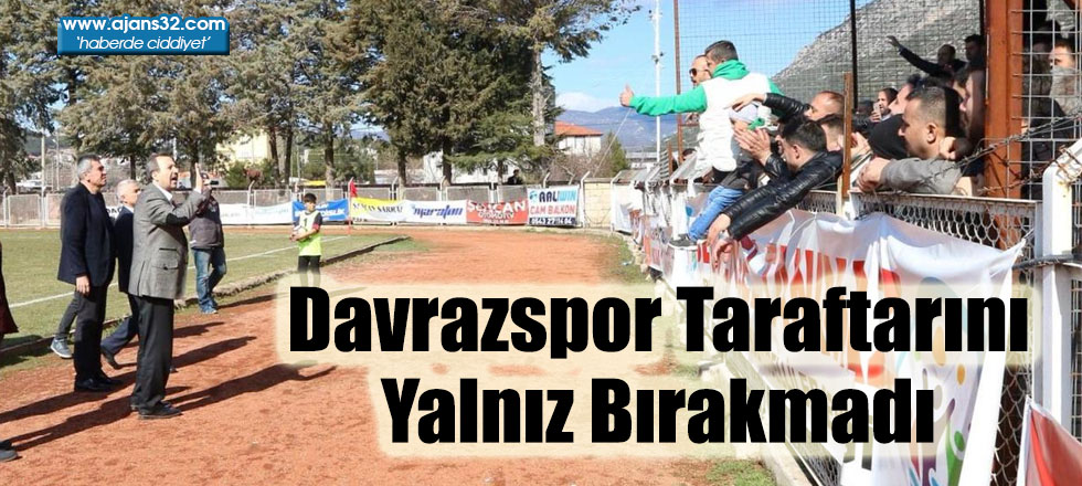 Davrazspor Taraftarını Yalnız Bırakmadı