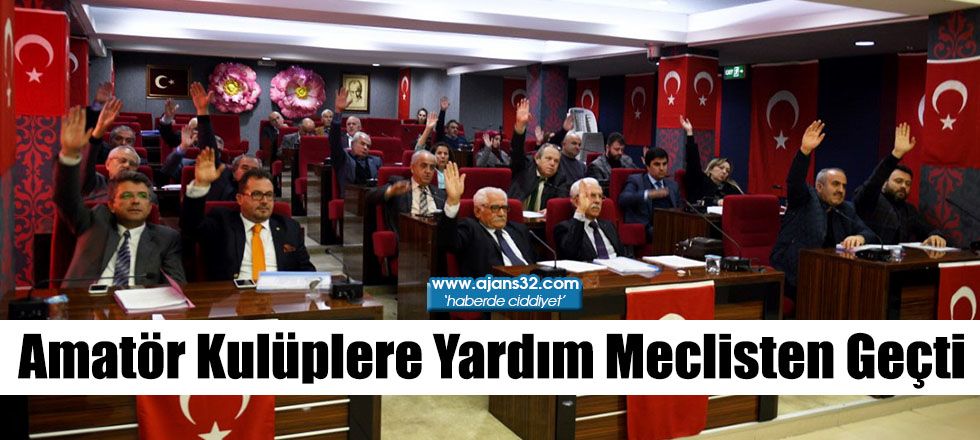 Amatör Kulüplere Yardım Meclisten Geçti