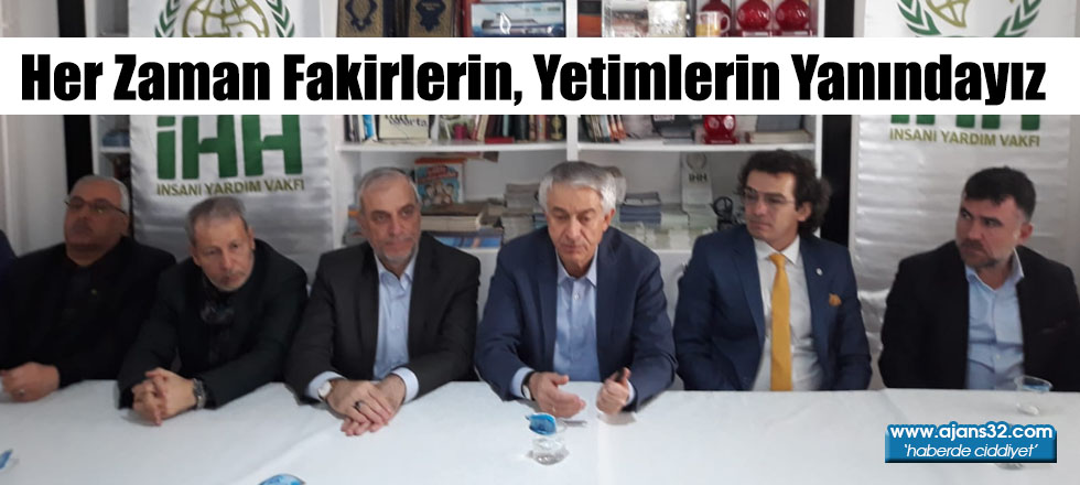 Her Zaman Fakirlerin, Yetimlerin Yanındayız