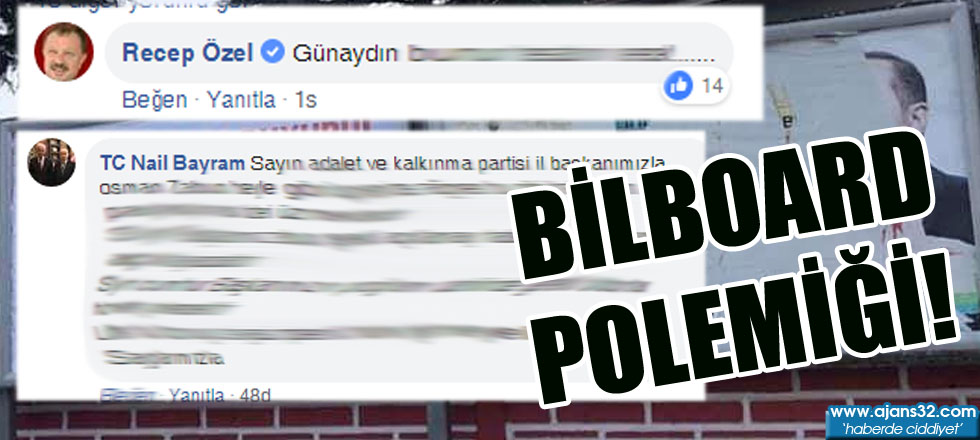 Siyasette Bilboard Polemiği