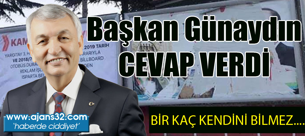 Günaydın'dan Bilboard Açıklaması: Bir Kaç Kendini Bilmez...