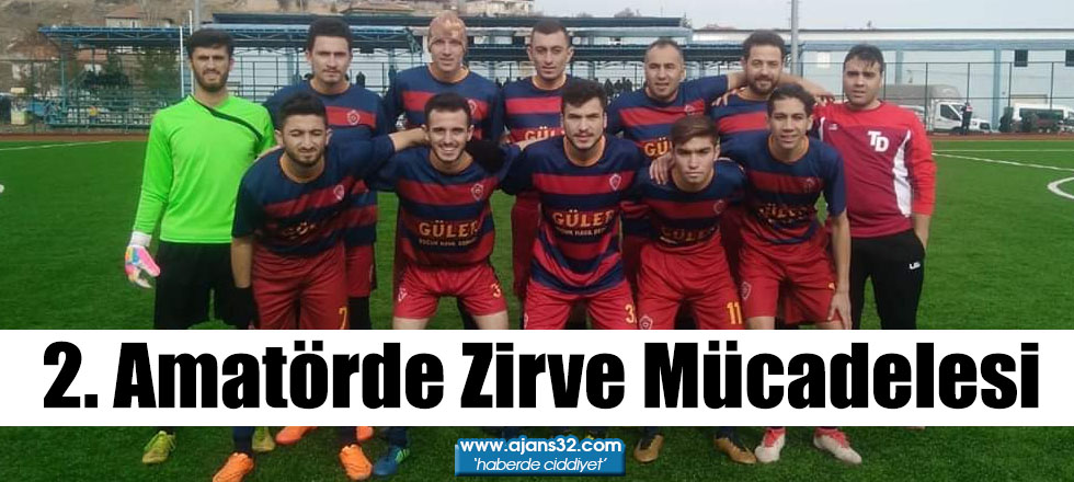 2. Amatörde Zirve Mücadelesi