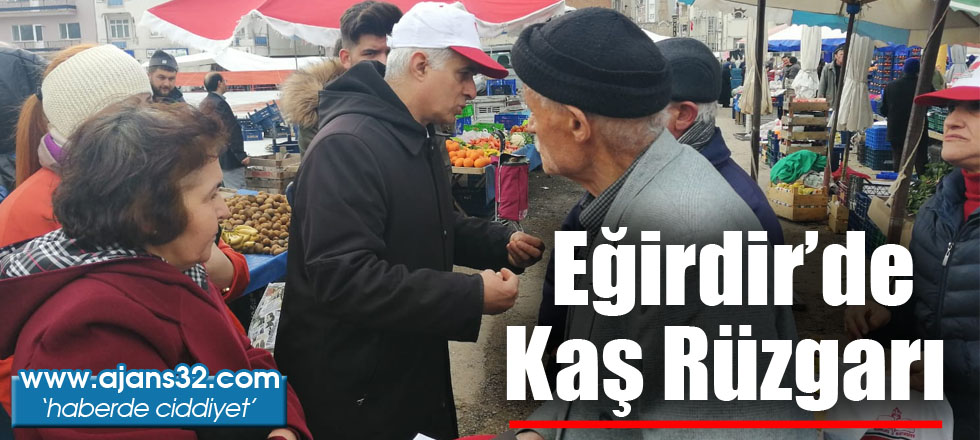 Eğirdir'de Kaş Rüzgarı