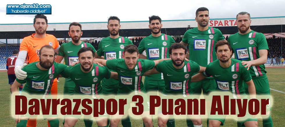 Davrazspor 3 Puanı Alıyor