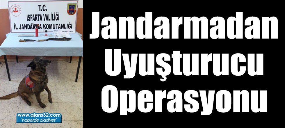 Jandarmadan Uyuşturucu Operasyonu