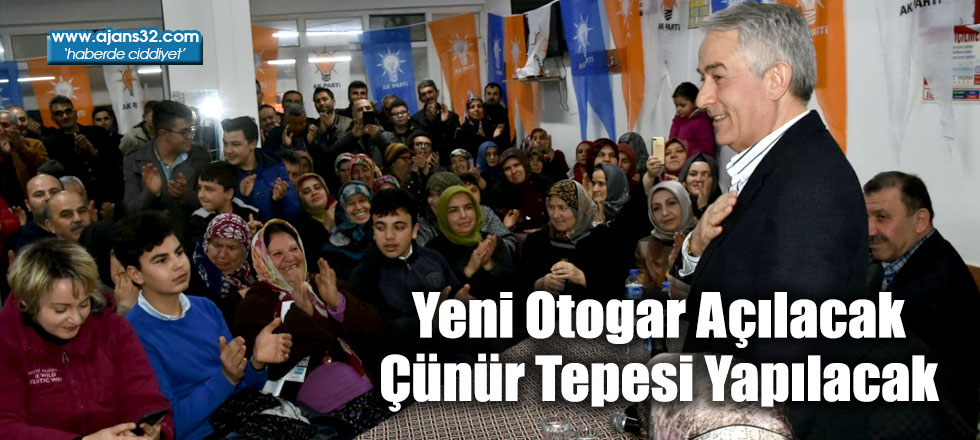 Yeni Otogar Açılacak Çünür Tepesi Yapılacak