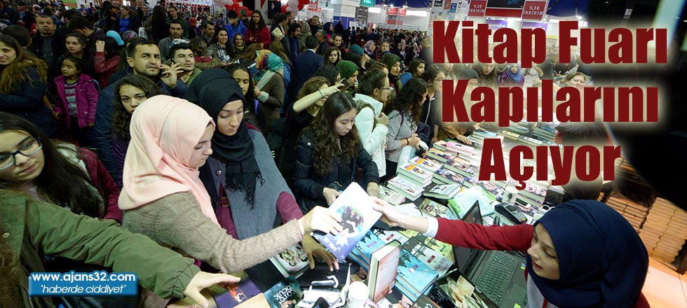 Kitap Fuarı Kapılarını Açıyor