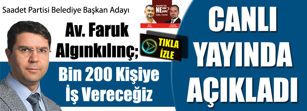 Bin 200 Kişiye İstihdam Sözü