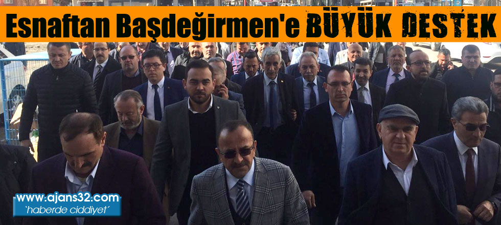 Esnaftan Başdeğirmen'e Büyük Destek