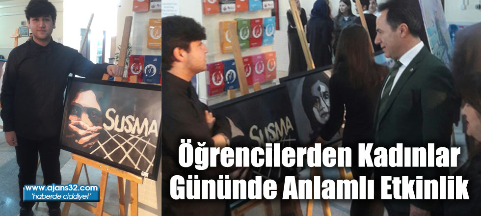 Öğrencilerden Kadınlar Gününde Anlamlı Etkinlik