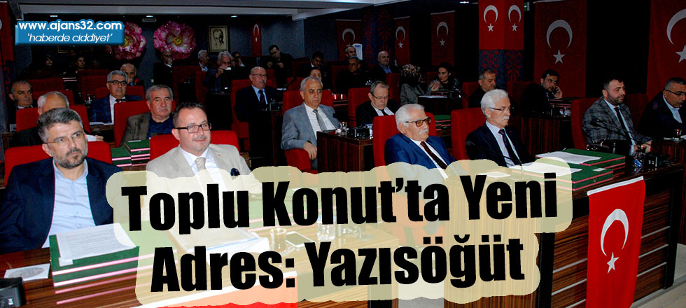 Toplu Konut’ta Yeni Adres: Yazısöğüt