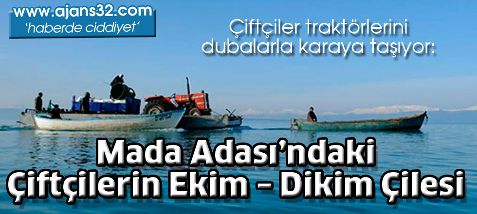 Mada Adası’ndaki   çiftçilerin ekim – dikim çilesi