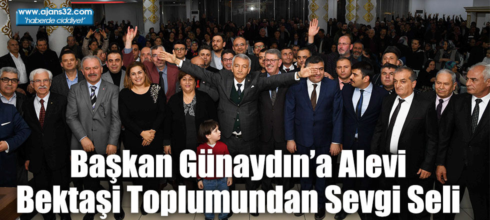 Başkan Günaydın’a Alevi Bektaşi Toplumundan Sevgi Seli