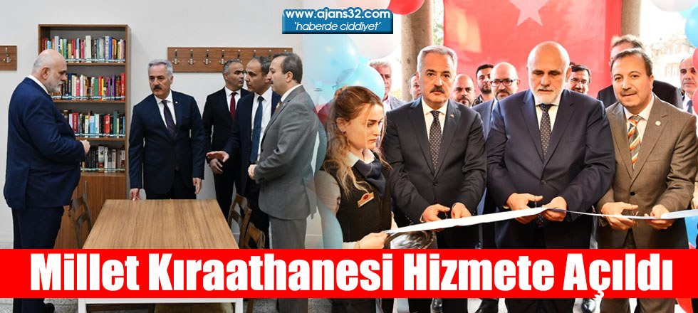 Millet Kıraathanesi Hizmete Açıldı